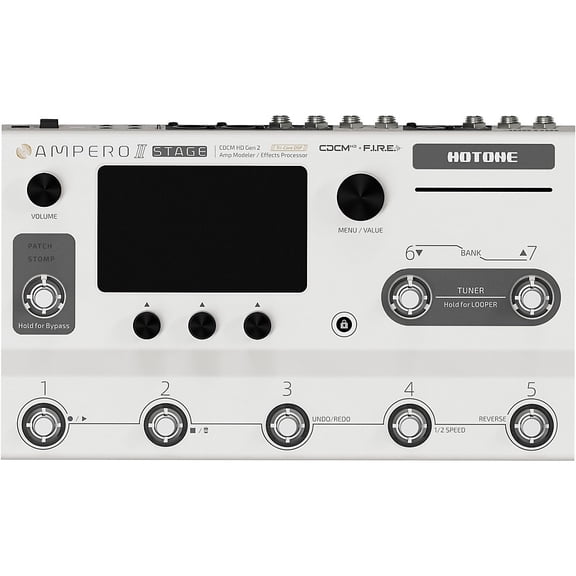 HOTONE Multi-Effects Pedal Processor Touch Screen Guitar Bass Amp Modeling