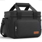 HOTOR Lunch Box for Men and Women - Premium Leak-Proof Insulated Lunch Bag with Adjustable Shoulder Strap, Large Capacity Cooler Lunch Bag, 13.3" x 9.9" x 9.0",