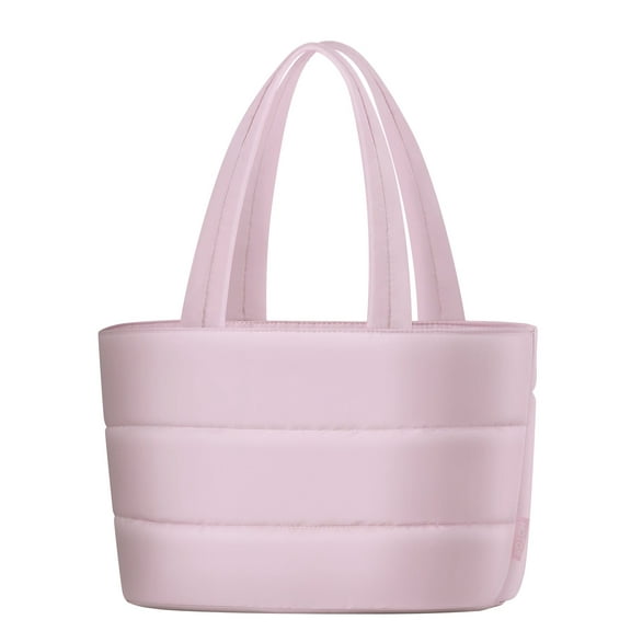 HOTOR Lunch Bag, Leak-Proof & Water-Resistant & Puffer Tote Lunch Box for Men & Women, Pink, 10.2" x 6.1" x 8.3"