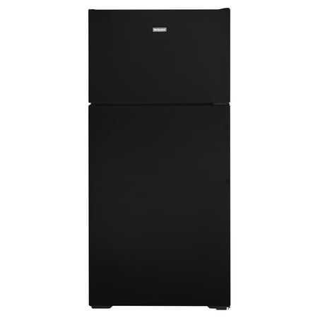 Hotpoint - 15.6 Cu. Ft. Top-Freezer Refrigerator - Black