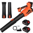 thumbnail image 1 of HOTREE Cordless Leaf Blower 600CFM 170MPH, 6 Speed Electric Leaf Blower with 2×2.0Ah Batteries for Lawn, Patio, Yard and Dust Cleaning, 1 of 7