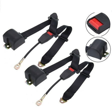 HOTSYSTEM Universal 3 Point Seat Belt Retractable Adjustable Car #329