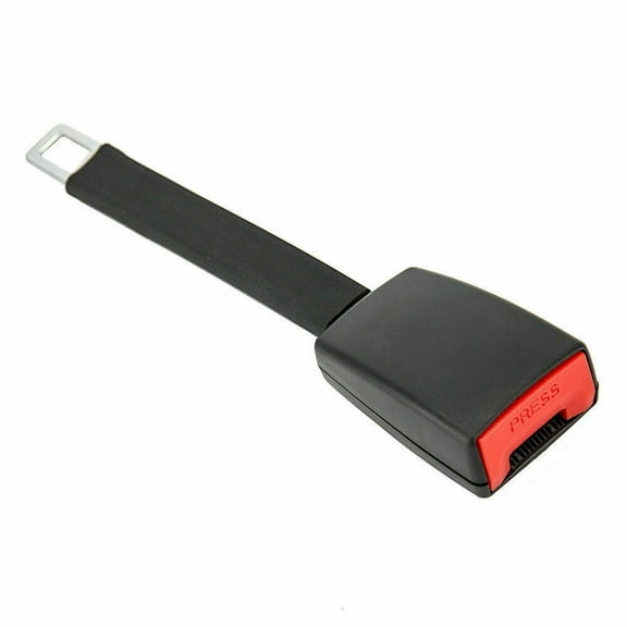 HOTSYSTEM Car Safety Seat Belt Extender Strap Buckle Universal 9.8"