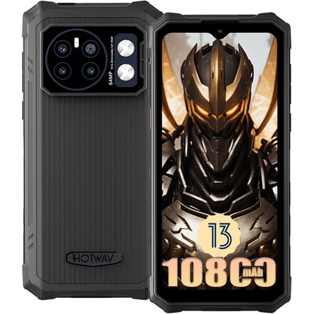 HOTWAV Cyber 13 Pro Rugged G99 12GB+256GB 6.78'' FHD+ 90Hz Android 13 108MP 10200mAh Battery 33W Fast Charging