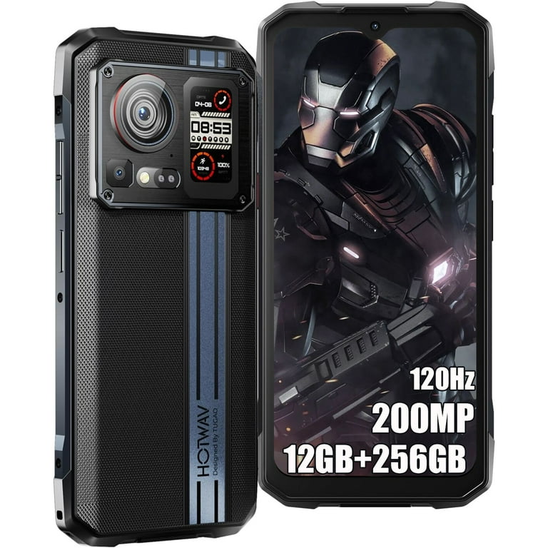 HOTWAV Cyber 15 Rugged Phone 200MP PixSmart G99 6.6'' FHD+ 120Hz