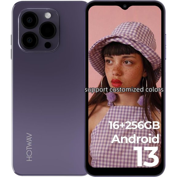 HOTWAV Note 13 Pro,6.6 Inch,16(8+8)GB 256GB,5160mAh,Purple