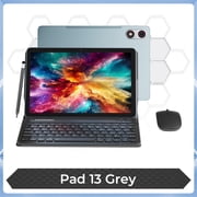 HOTWAV Pad 13 Ultra-Thin & Lightweight Tablet Android 16 OS 10.1 , 4GB RAM 128GB ROM 6580mAh,Green/Grey