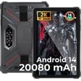 thumbnail image 1 of HOTWAV R9 Pro 2025 Rugged Tablet Android 14-2K 11 Inch 20080mAh Waterproof Tablet, 20GB 256GB/2TB SD Outdoor Tablets,Red, 1 of 6