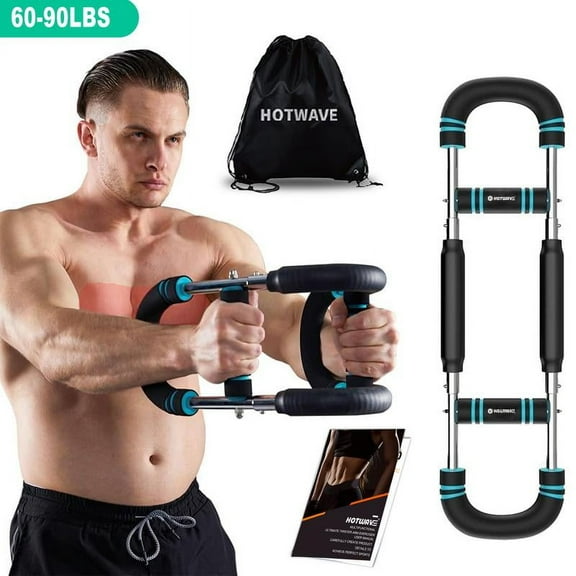 HOTWAVE Twister Arm Trainer, Adjustable Chest Workout Equipment, Arm Trainer for Men, Chest Trainer for Men, Shoulder Muscle Training, Portable Spring Resistance Home Fitness Equipment