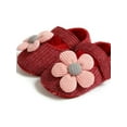 thumbnail image 1 of HOTWINTER Baby First Walkers Clothing Kids Infant Newborn Soft Sole Crib Shoes Flower Cotton Prewalker Shoes, 1 of 7