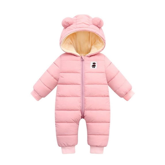 HOTWINTER Baby Girls Boys Warm Snowsuit Jumpsuit Down Coat Romper Padded Onesie