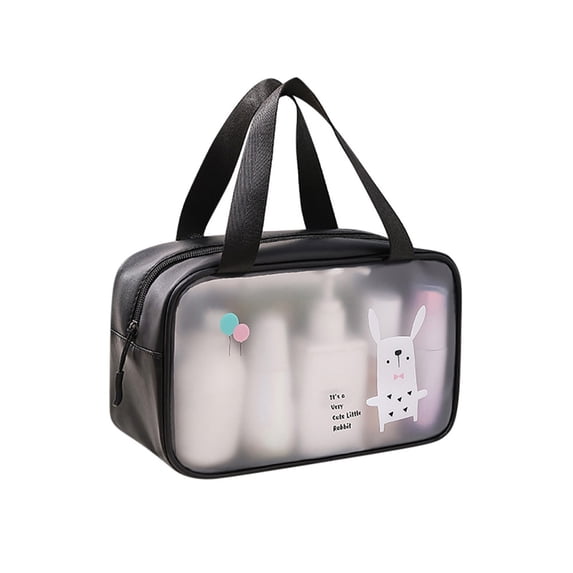 HOTWINTER Lage Capacity PVC Clear Cosmetic Bag Travel Toiletry Bag Wash Bag Gym Bag