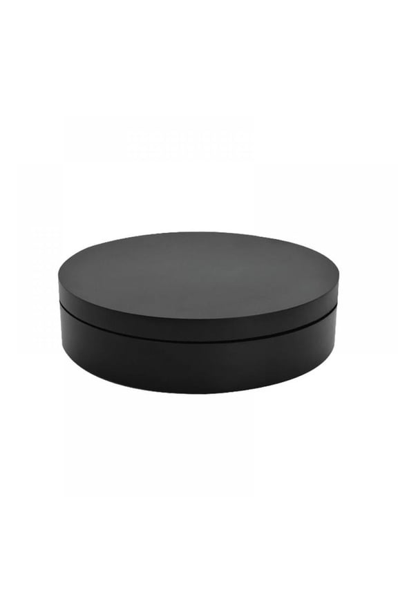 Motorized Rotating Turntable, Product Display Stand, Black Photography Display, 360 Degree Rotation, Battery/USB Powered