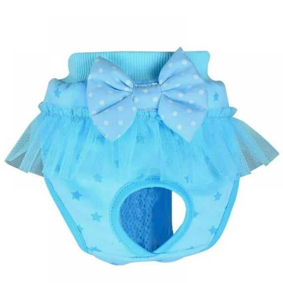 HOTWINTER Pet Dogs Washable Breathable Physiological Pants for Female Male Dogs Reusable Diaper Dog Cat Diapers Underwears Pants