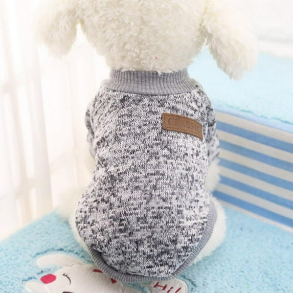HOTWINTER Pet clothes dog clothes,Winter Warm Woolen Dog Sweater Pullover Jacket Coat Pet Clothes