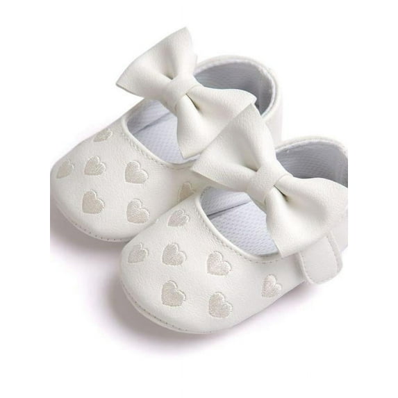 HOTWINTER Soft Sole Leather Baby Shoes, Infant Baby Walking Shoes Moccasinss Rubber Sole Crib Shoes