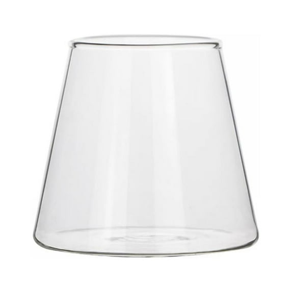 HOTWINTER Vintage Mount Beer Glass Whiskey Cocktails Wine Juice Drinking Glasses Transparent Crystal Water Cup 280ML