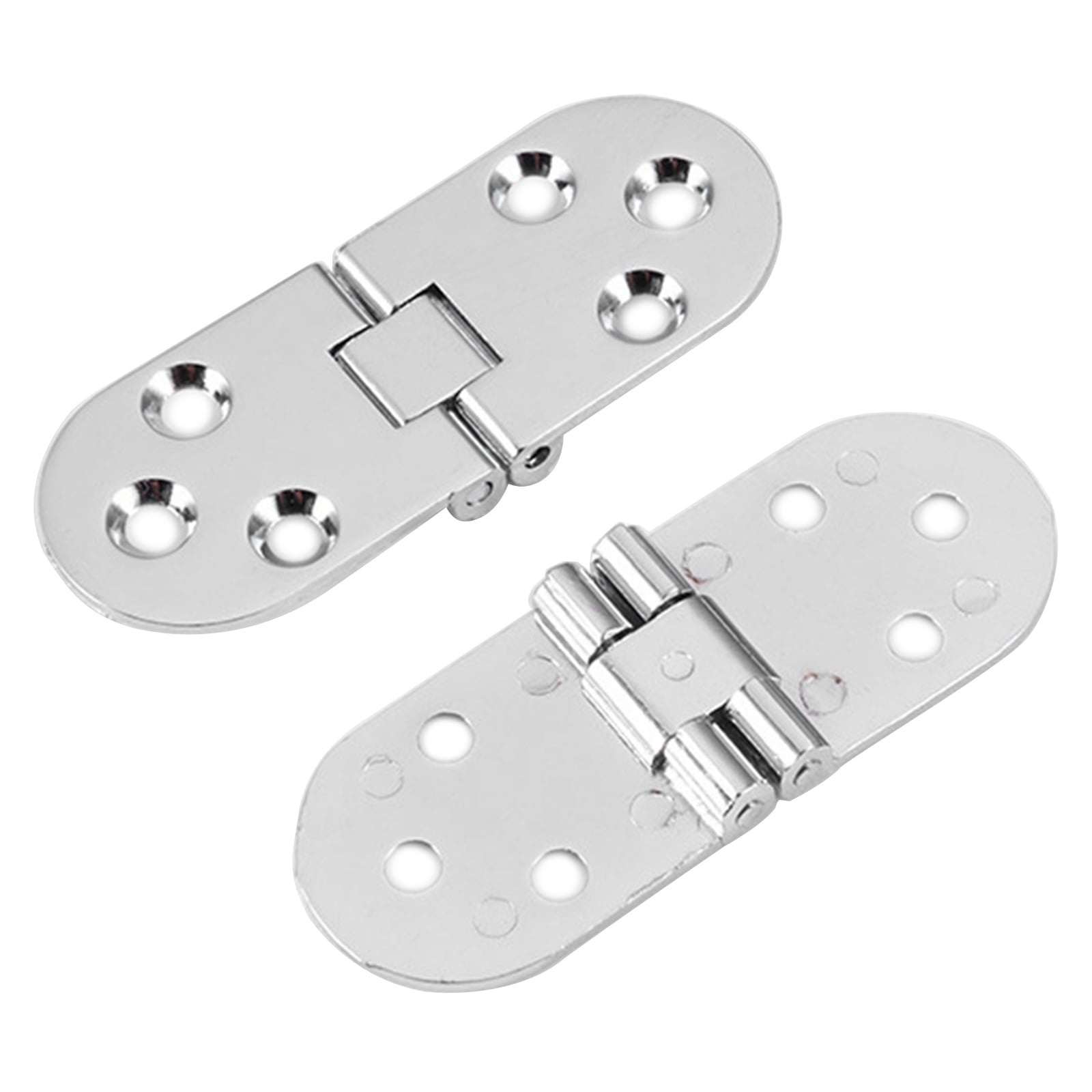 HOTYA 2x Thicken Hinge 180 Degree Folding Hinge Hidden Door