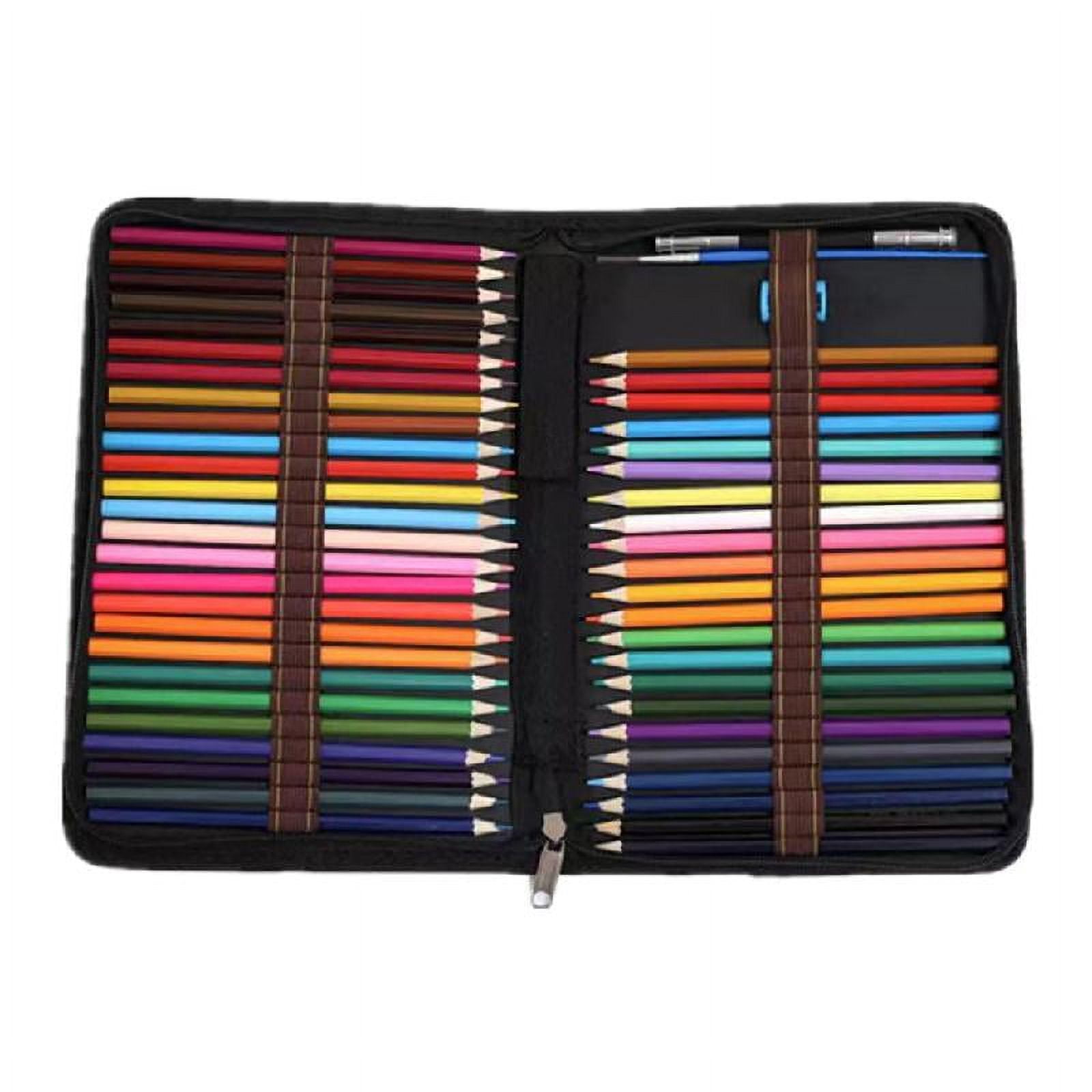 HOTYA 36/48/50/72 Colors Water Soluble Color Lead Paint Brush Pencil Hand-painted Watercolor Drawing Sketching Kit