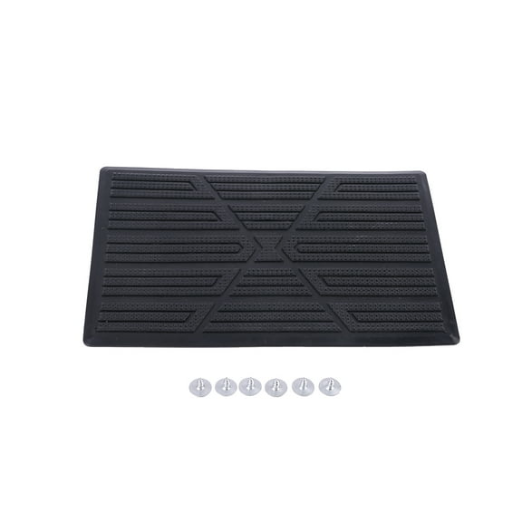 HOTYA Truck Car Floor Carpet Mat Patch Foot Heel Plate Pedal Non-slip Cushion Mat Pad 15x23cm Non-slip Mat