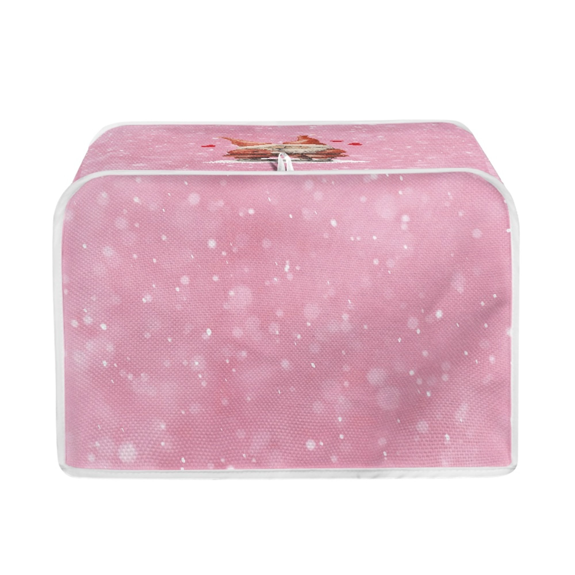 HOTYD Christmas Print Toaster Covers for 2 Slice Decorative Zipper Made