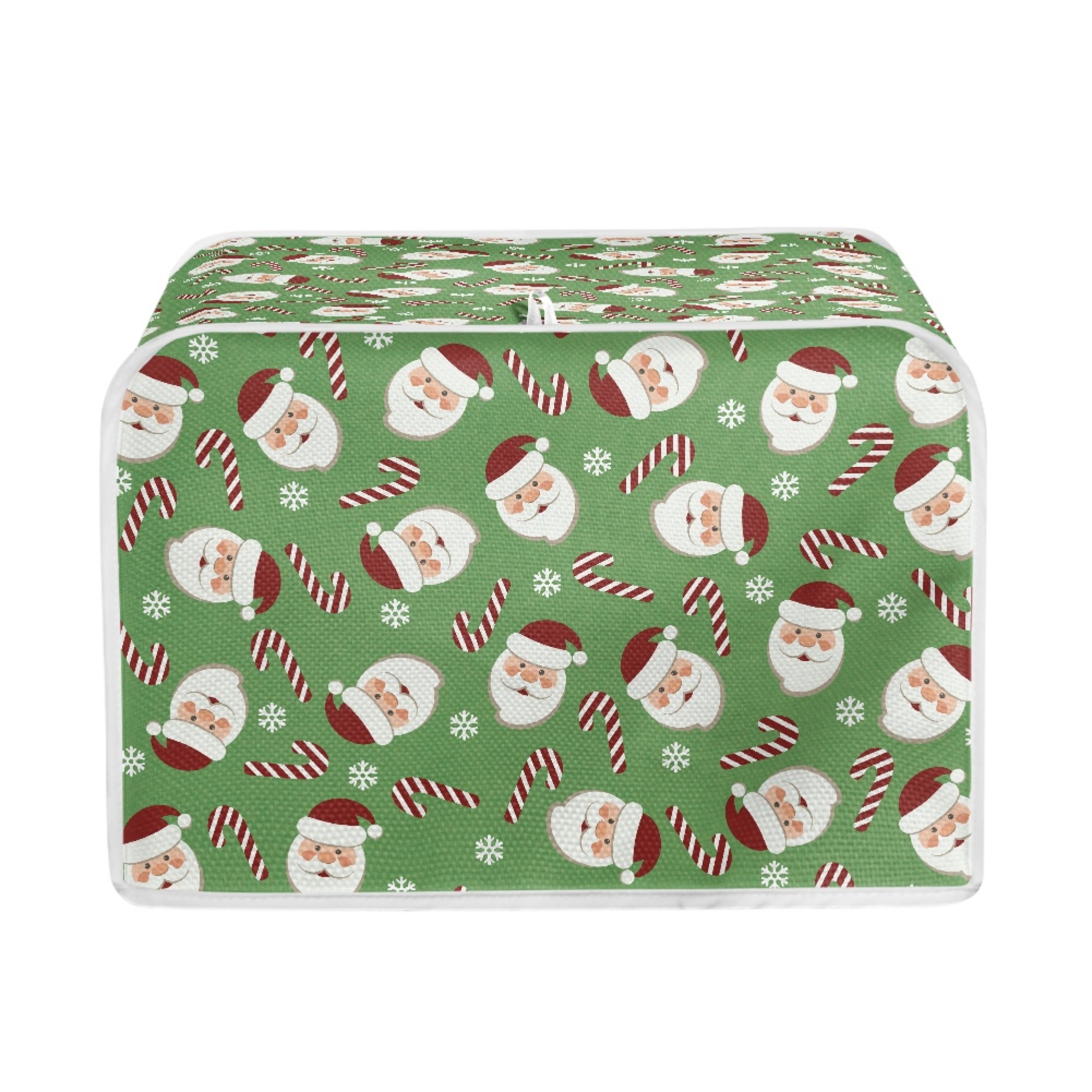HOTYD Christmas Printing 2Piece Toaster Cover, Made of Linen like