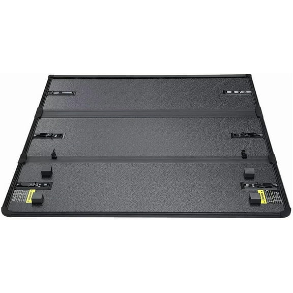 HOUGEET 5FT Tri-Fold Hard Truck Bed Tonneau Cover Fit for 2020-2025 Jeep Gladiator On Top (60inch) All Weather