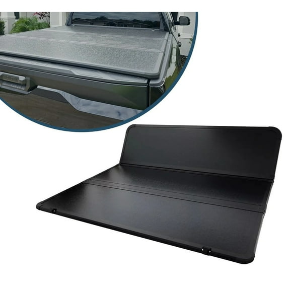 HOUGEET Hard Flip Up Truck Bed Tonneau Covers Fit for Toyota Tacoma 2016-2023 Truck Bed Cover 6Ft