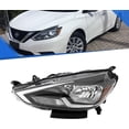 thumbnail image 1 of HOUGEET Headlight Assembly Compatible with 2016 2017 2018 2019 Nissan Sentra 4-Door Sedan Headlamp Halogen (Driver Side), 1 of 7