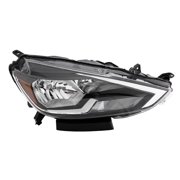 HOUGEET Headlight Assembly Compatible with 2016 2017 2018 2019 Nissan Sentra 4-Door Sedan Headlamp Halogen Passenger Side