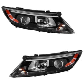 HOUGEET Headlight Assembly Fit for Kia Optima 2014-2015 Front Left Driver & Right Passenger Side