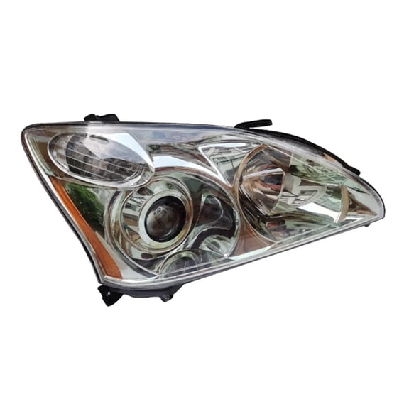 HOUGEET Headlights Assembly Fit for Lexus RX330 RX350 RX400h 2004-2009, Not For Models With Self-Adjustment Function, Right Passenger Side