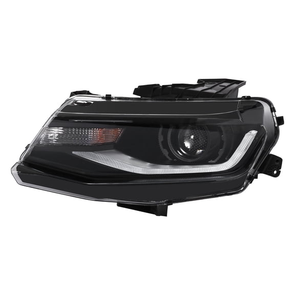HOUGEET Headlights HID Factory Headlamp Left Drive Side Fit for 2016-2022 Chevy Camaro