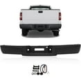 thumbnail image 1 of HOUGEET Rear Bumper Replacement Fit for Ford F-150 2006-2008 w/o Parking Sensor Holes – Heavy Duty Steel Black Direct Rear Bumper for OEM ‎FO1102359, 1 of 9