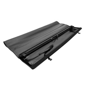 AUTOSAVER88 Soft Quad-fold Truck Bed Tonneau Cover 6.9 ft Bed