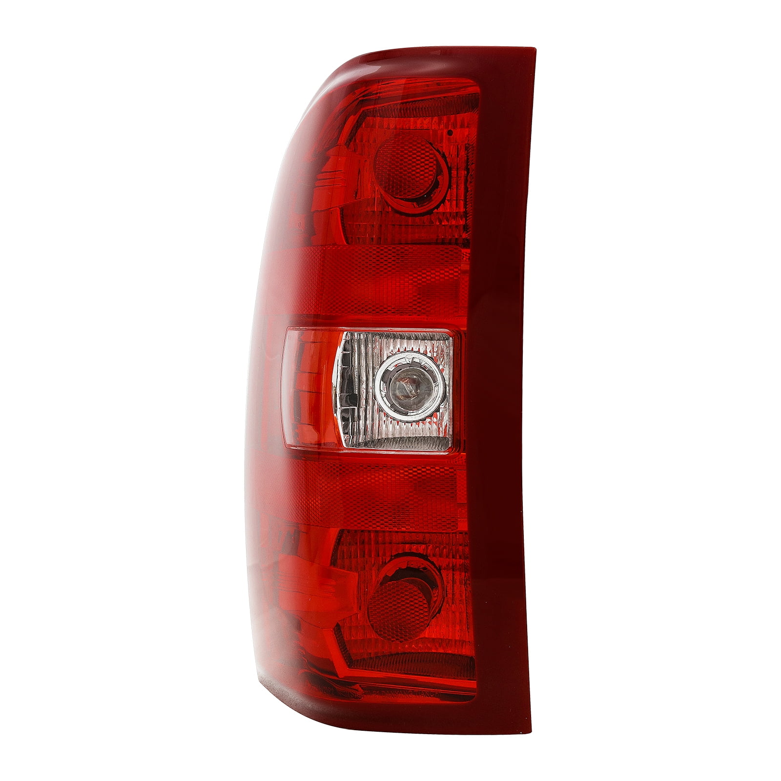 HOUGEET Tail Lights Assembly for Chevy Silverado 1500 2500 3500 2500HD 3500HD 2007-2014 Rear Brake Turn Signal, Rear Left Drive Side Red Taillights