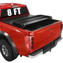 HOUGEET Truck Tonneau Covers Soft Tri-Fold Fit for Ford F250 F350 Superduty 1999-2024 8FT
