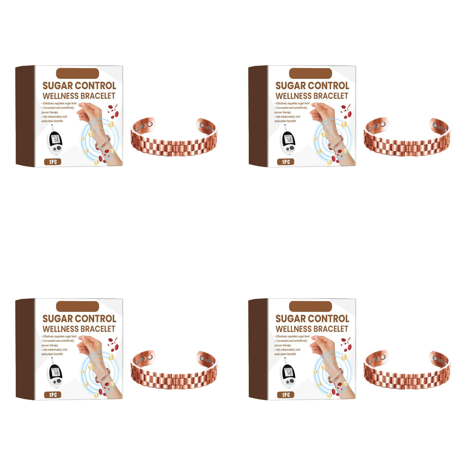 HOUKEA Control Wellness Bracelet Smooth Hair Face Threading compatible