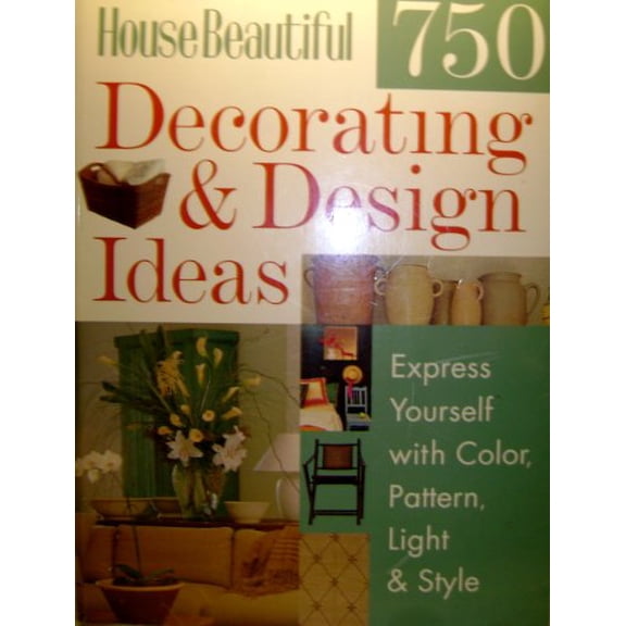 Pre-Owned House Beautiful 750 Decorating & Design Ideas (Paperback) 1588162699 9781588162694