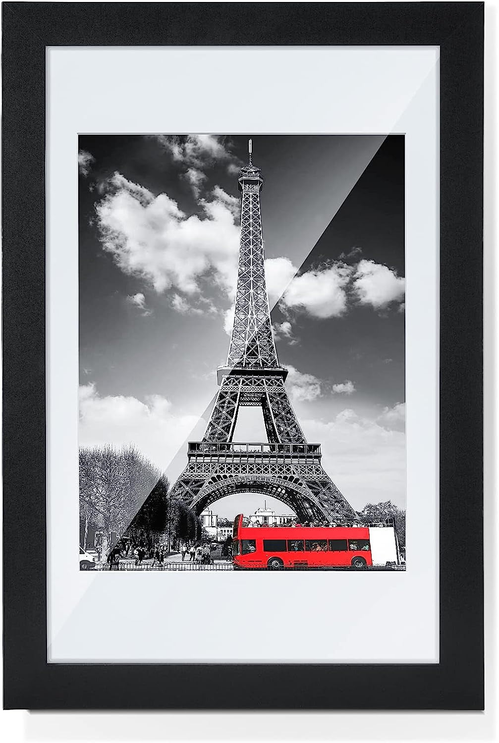 House day perfect home 11x17 solid wooden black picture frames wall