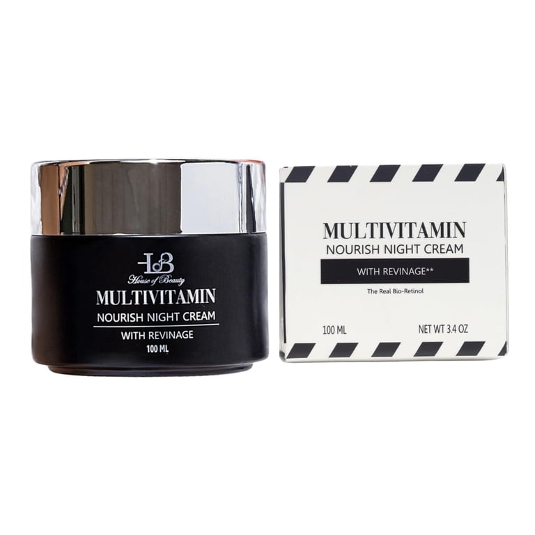 HOUSE OF BEAUTY Multivitamin Nourish Night Cream with Revinage for  