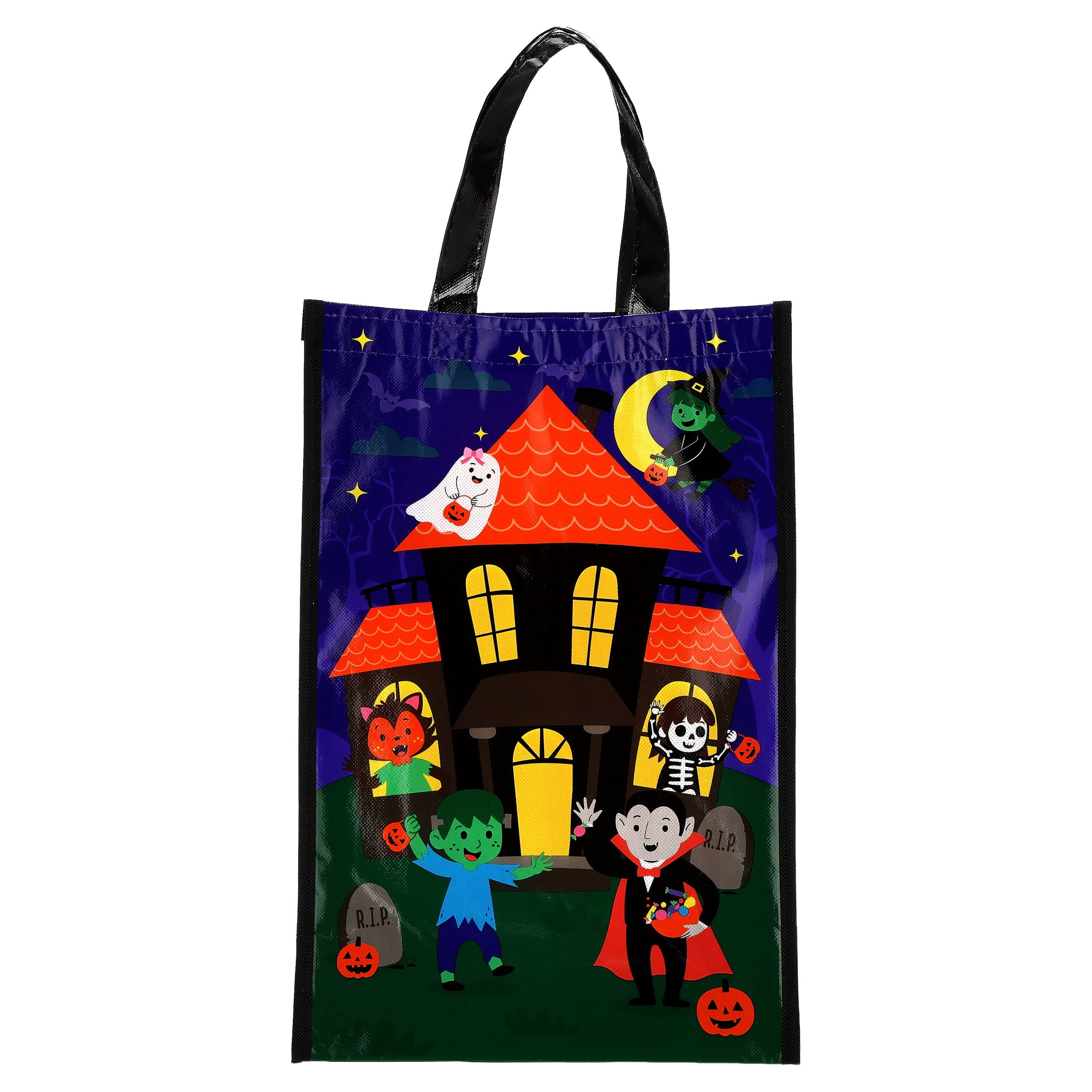 Haunted House Trick-or-Treat Party Bag, Multicolor, Halloween by Way To Celebrate