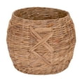 thumbnail image 1 of Household Essentials X-Weave Round Wicker Floor Basket, 1 of 7