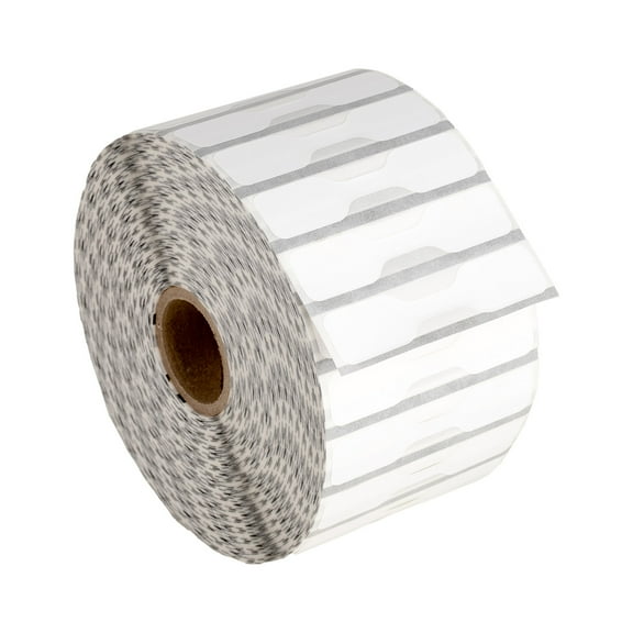 HOUSELABELS 2.2" x 0.5" Multipurpose Labels on 1" Core in POLYPROPYLENE Compatible With Zebra and Rollo Printers, 11 Rolls / 3,510 Labels per Roll