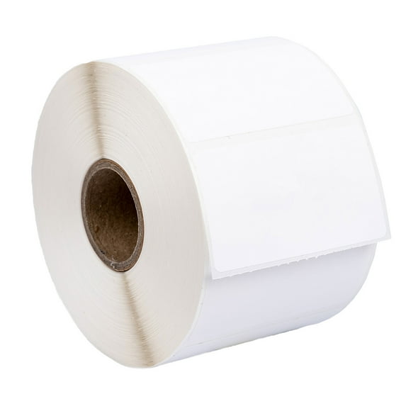 HOUSELABELS 2.25" x 1.25" Address Labels on 1" Core in POLYPROPYLENE Compatible With Zebra and Rollo Printers, 20 Rolls / 1,000 Labels per Roll