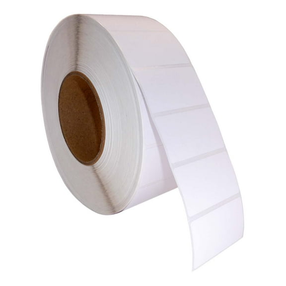 HOUSELABELS 2.25" x 1.25" Address Labels on 3" Core Compatible With Zebra and Rollo Printers, 1 Roll / 4,000 Labels per Roll