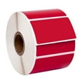 thumbnail image 1 of HOUSELABELS 2.25" x 1.25" Red Address Labels on 1" Core Compatible With Zebra and Rollo Printers, 16 Rolls / 1,000 Labels per Roll, 1 of 8