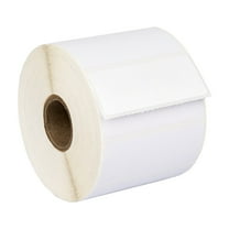 HOUSELABELS 2.5" x 1" Multipurpose Labels on 1" Core Compatible With Zebra and Rollo Printers, 1 Roll / 1,380 Labels per Roll
