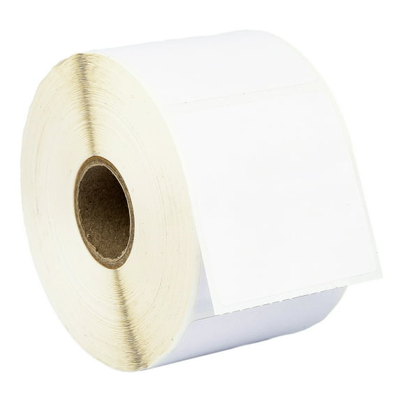 HOUSELABELS 2" x 2" Multipurpose Labels on 1" Core Compatible With Zebra and Rollo Printers, 1 Roll / 750 Labels per Roll