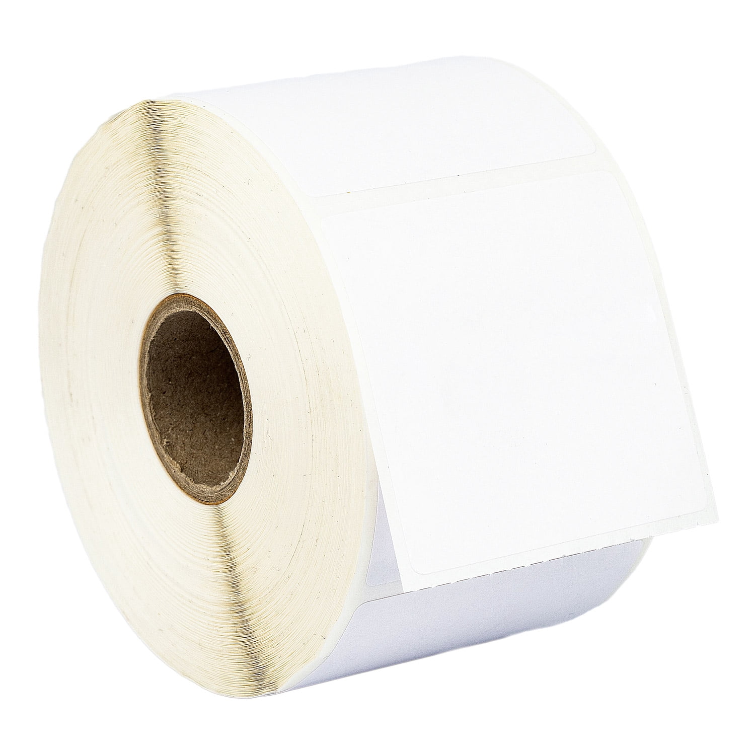 HOUSELABELS 2" x 2" Multipurpose Labels on 1" Core Compatible With Zebra and Rollo Printers, 28 Rolls / 750 Labels per Roll